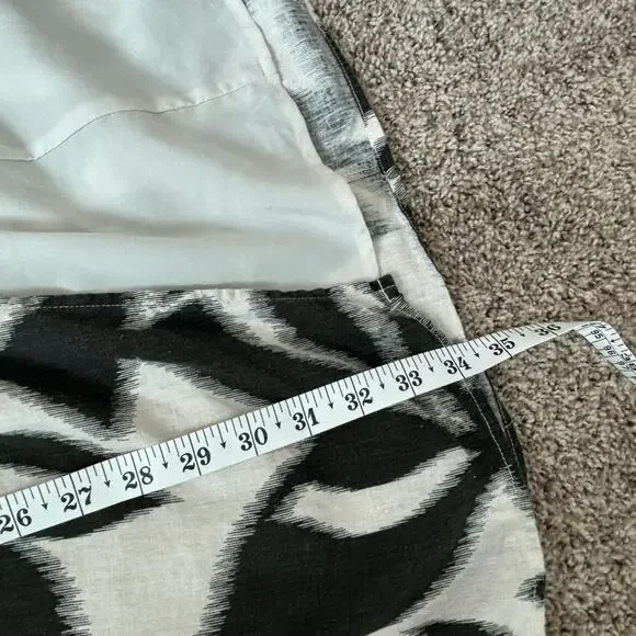 Banana Republic Women’s Linen Blend Tulip Matching Skirt Top Set 14-16 Tropical - Picture 12 of 16